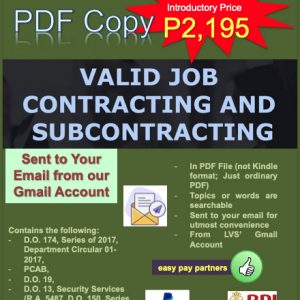 Valid Job Contracting & Sub-Contracting Second Edition PDF
