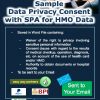 data privacy consent with SPA