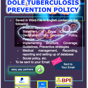 Tuberculosis Prevention and Control Policy
