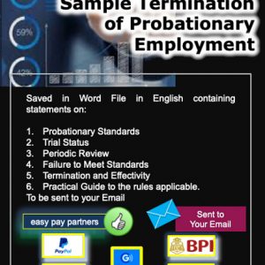 Termination of probationary employment
